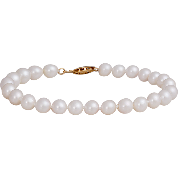 White pearl bracelet
