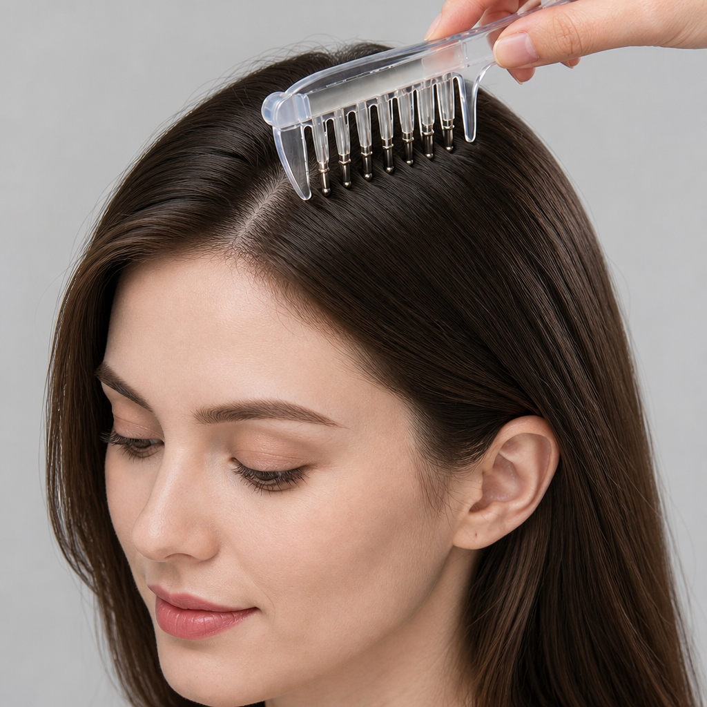 Hair Oil Applicator Comb Scalp Massagers